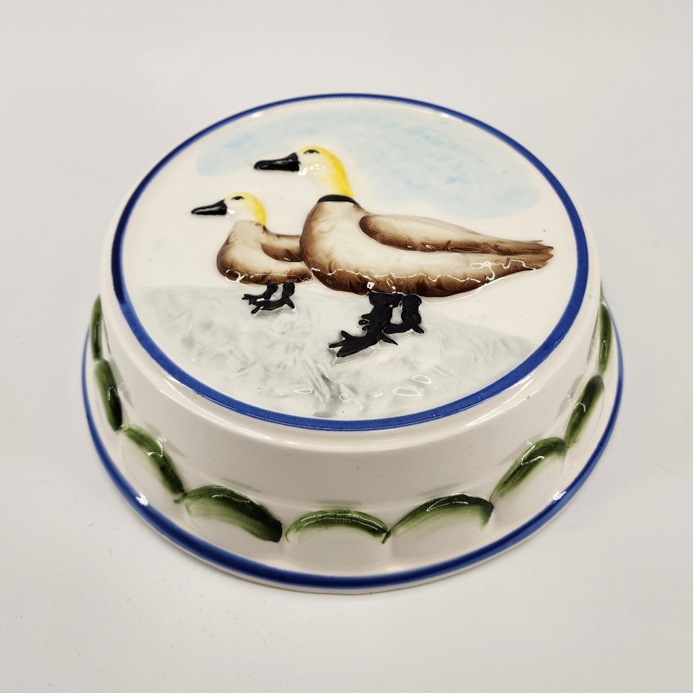 The Haldon Group Vintage Ceramic Duck Wall Hanging Plate Japan Hand‎ Painted